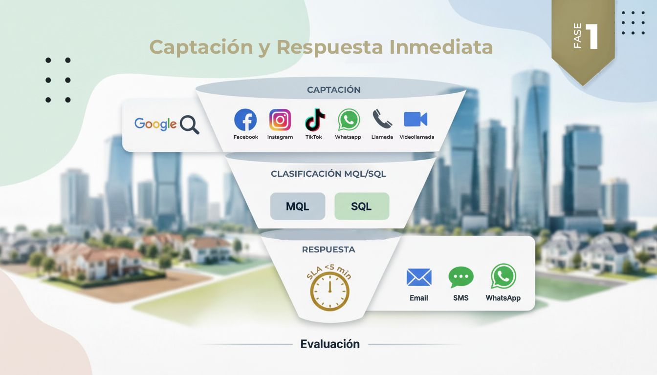 Fase 1 - Captación